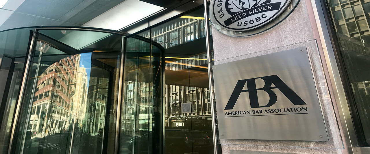 American Bar association plaque