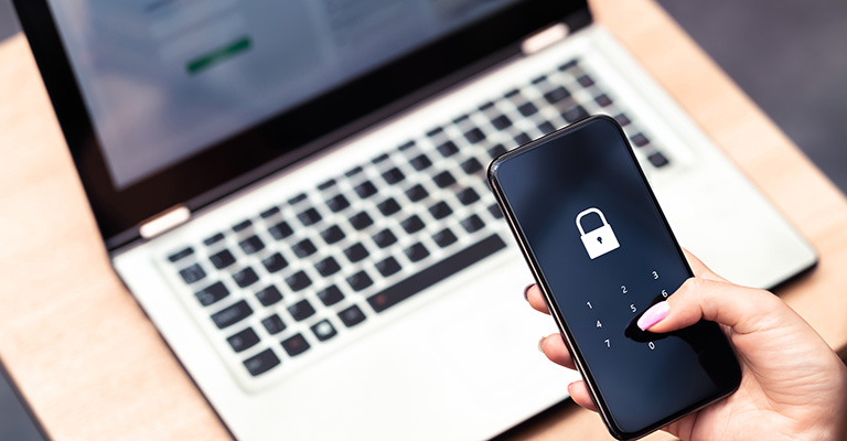 A secure phone login