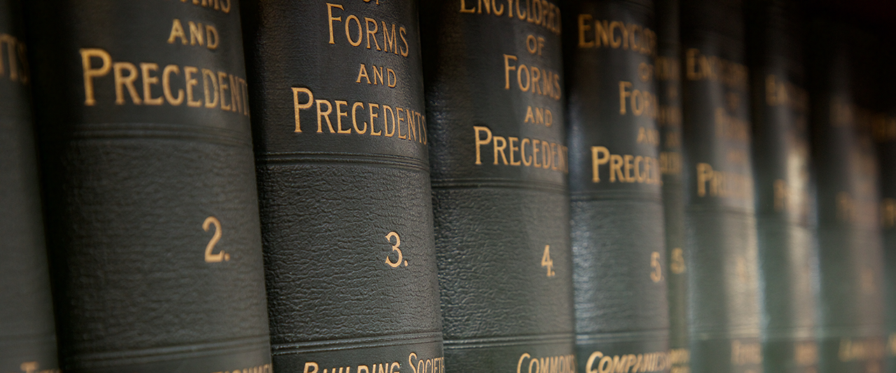 Reference books ona bookshelf