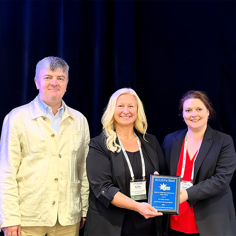 Legal-education award for Law Society MOOC