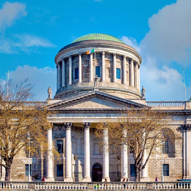 Removal of storage facilities at the Four Courts